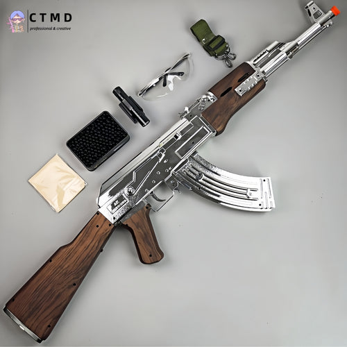 AK47 Gel Blaster Toygun Golden/Silve